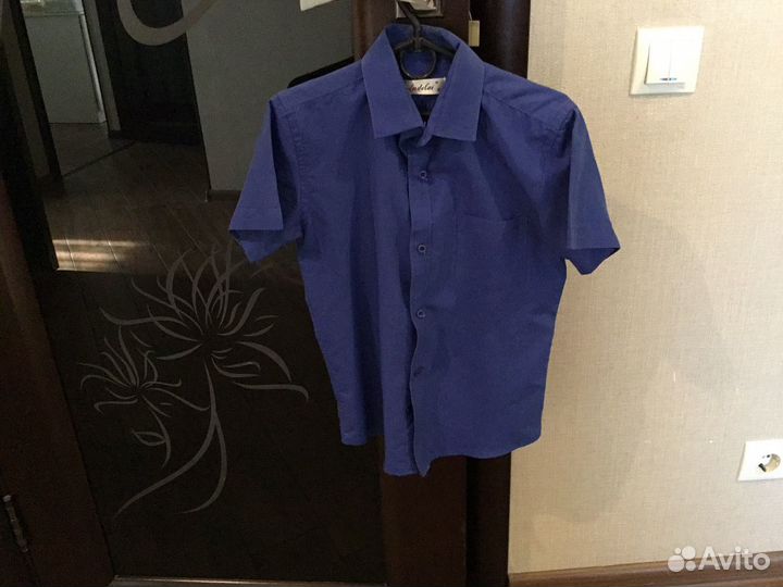 Рубашки школьные 140—146