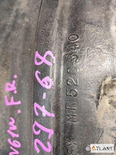 Подкрылок передний правый mitsubishi RVR