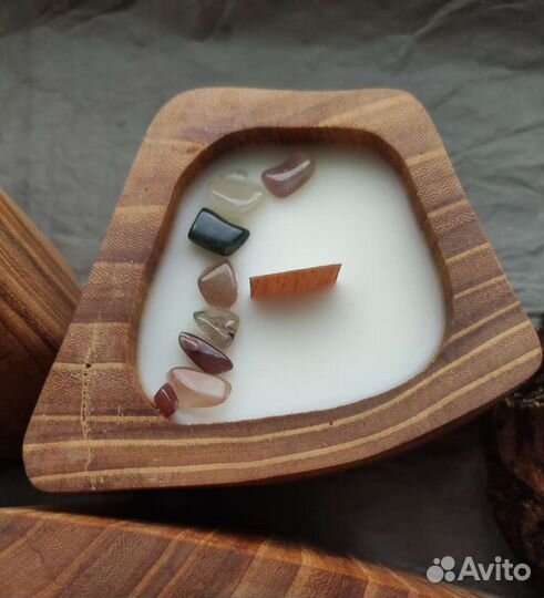 Ароматическая свеча ручной работы