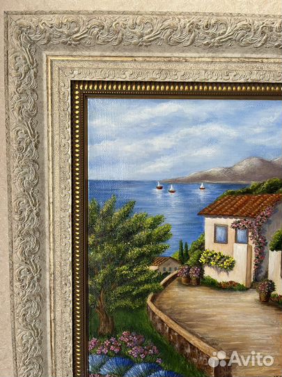 Картина Домик у моря