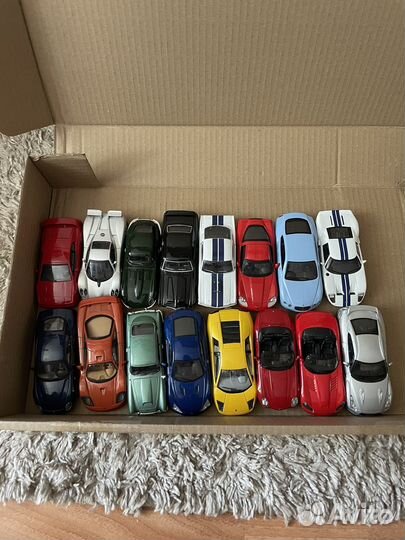 Коллекционные модели 1:43 Деагостини Суперкары