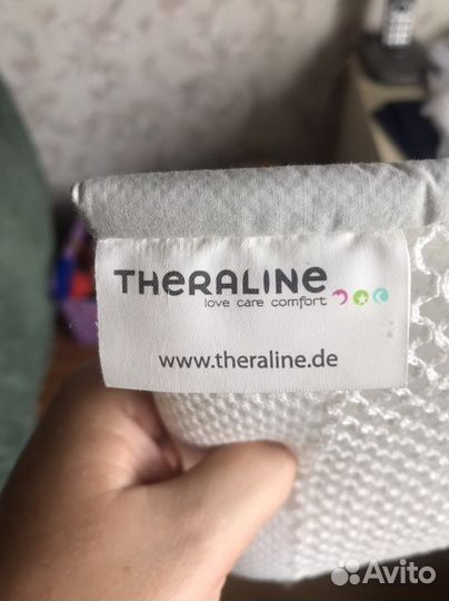 Подушка ортопедическая детская theraline