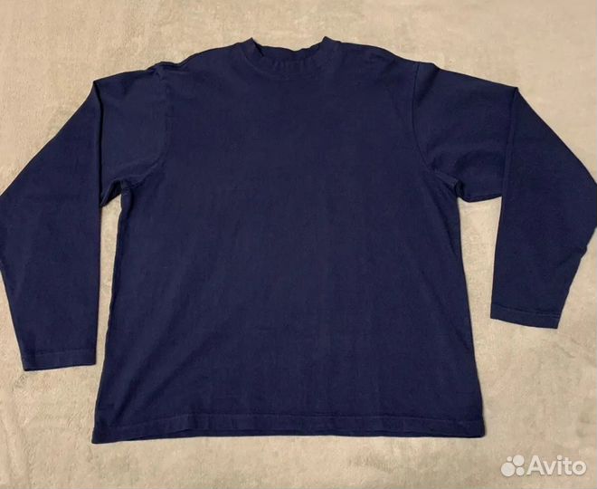 Лонгслив Yeezy Gap Balenciaga синий