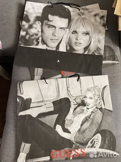 Брендовые пакеты guess intimissimi uomo mango