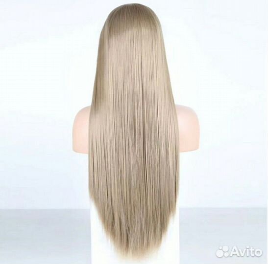 Парик новый холодный Русый на сетке фронт лэйс 70