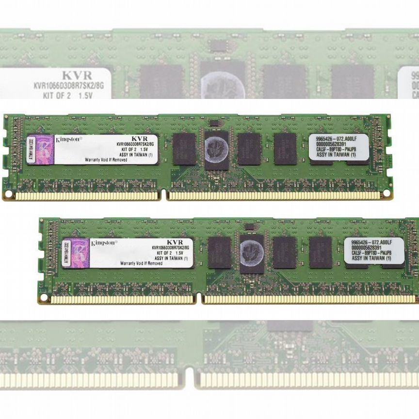 [KVR1066D3D8R7SK2/8G] Оперативная Память Kingston Kvr1066d3d8r7sk2/8g