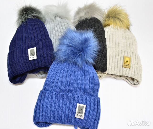 Зимняя шапка для мальчика