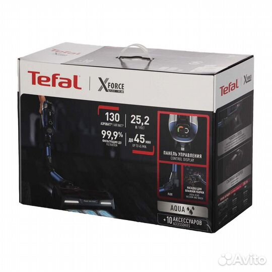 Пылесос Tefal X-Force Flex 11.60 Aqua TY9890WO