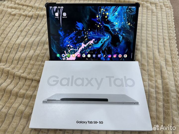 Samsung galaxy tab s8 plus 256 5G LTE Silver