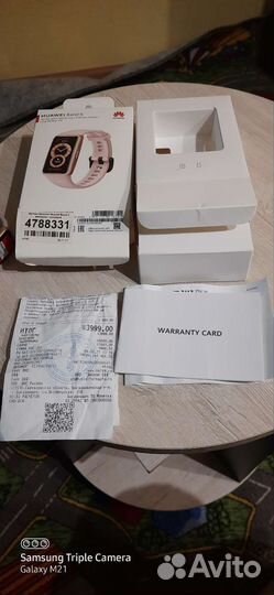 Смарт часы huawei band 6