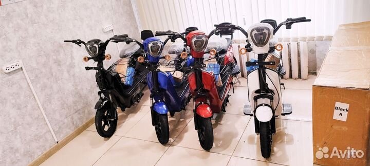 Электроскутер Электровелосипед NEW
