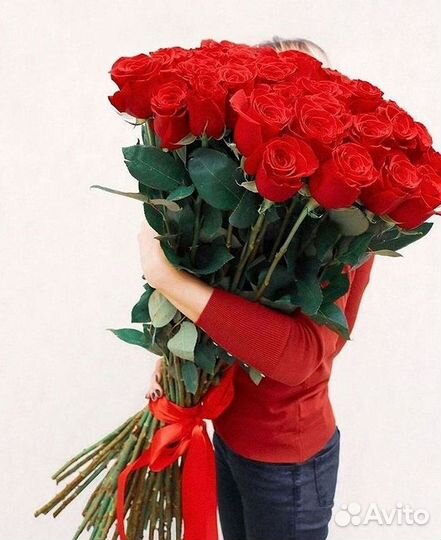 Высокие Розы Гиганты Доставка Круглосуточно