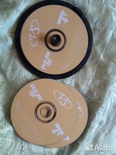 DVD диски чистые