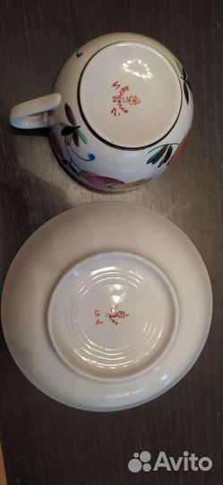Чашка с блюдцем 