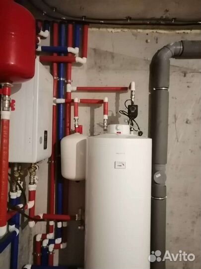 Монтаж разводка систем отопления в домах коттеджах