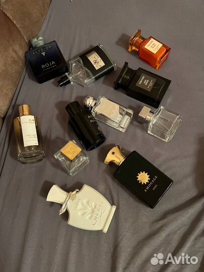 Пустые флаконы духов Amouage, Tom Ford, Creed
