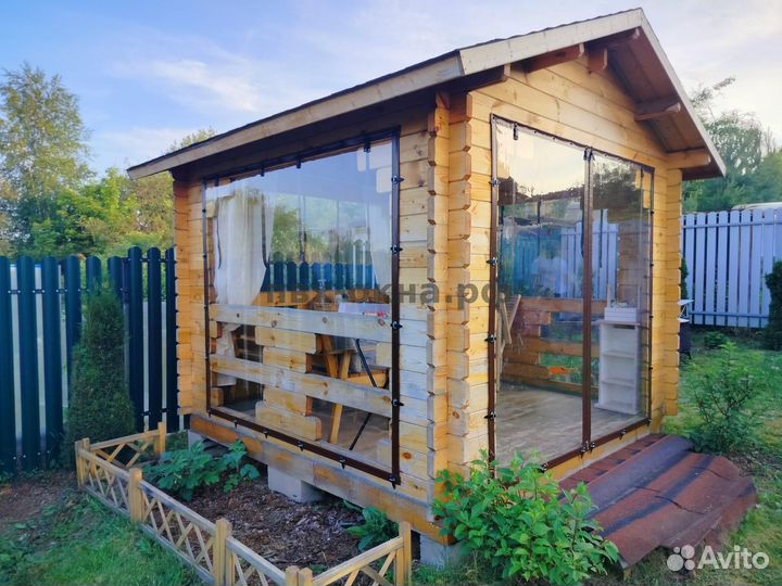 Мягкие окна пвх (арт 3712734791)