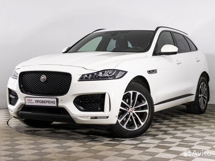 Jaguar F-Pace 2.0 AT, 2017, 153 365 км