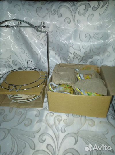 6 чайных пар