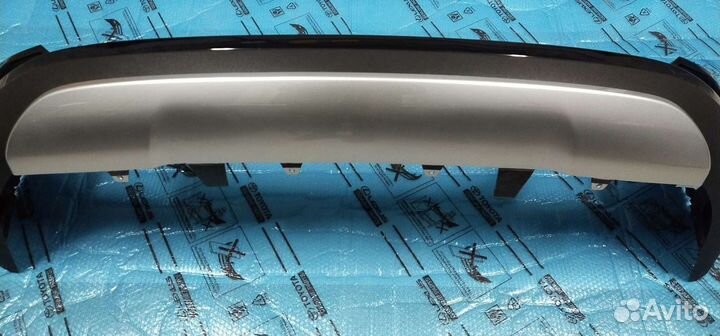 Задний бампер Toyota Rav 4 (4) 2015-2019