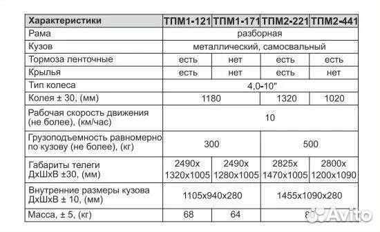 Прицеп Forza тпм 1-171