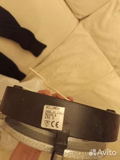 Потолочный настенный итальянский светильник