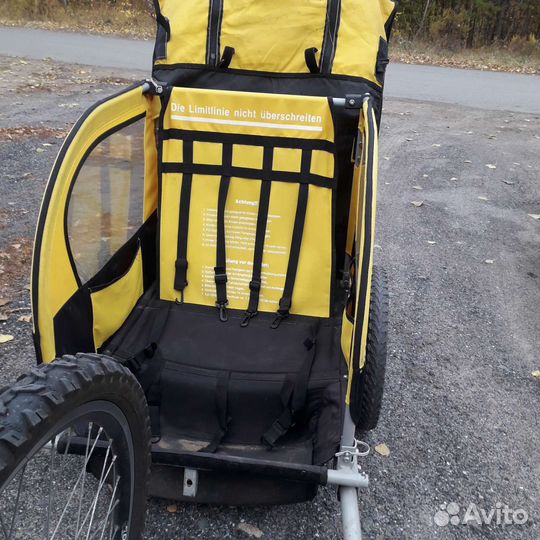 Детский велоприцеп-коляска