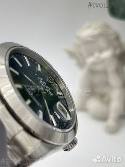 Часы rolex datejust 41 blue dial