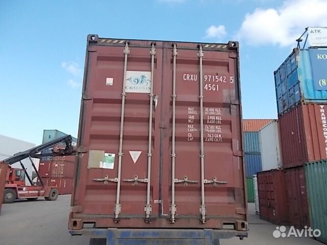 Продается контейнер морской 40 футов crxu9715425