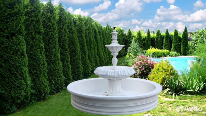 Фонтан садовый для дачи