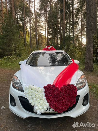 Свадебные украшения на машину