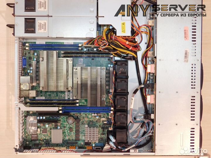 Сервер Supermicro 1028R 2x E5-2680v4 128Gb 8SFF