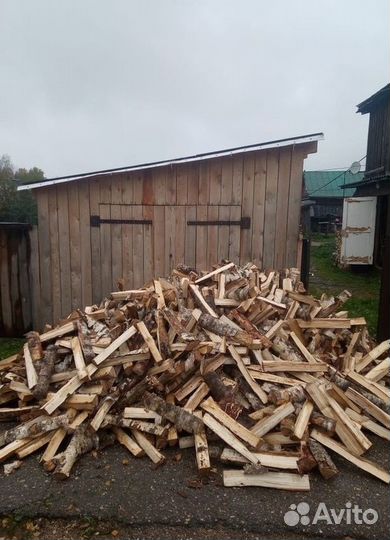 Дрова колотые
