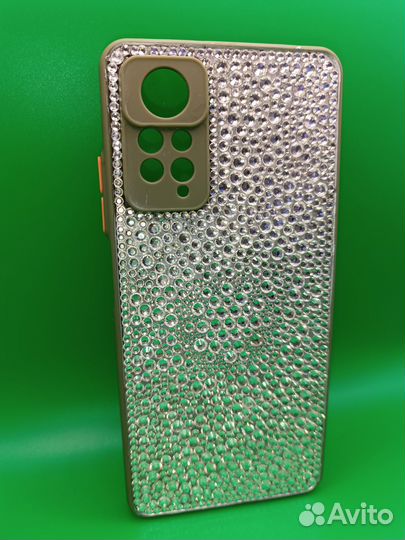 Чехол redmi note про 11 со стразами