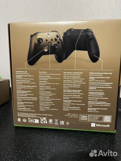 Геймпад xbox gold shadow