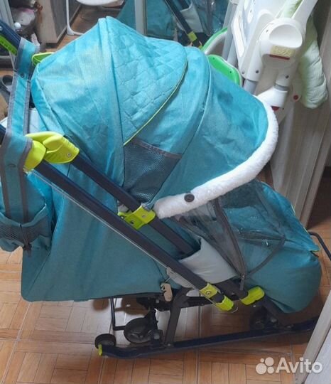 Коляска санки