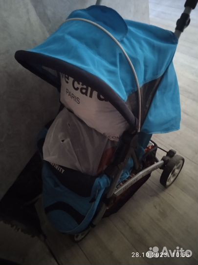 Вещи и коляска