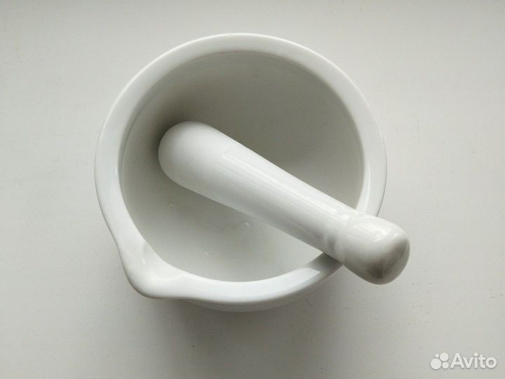 Ступка с пестиком керамика