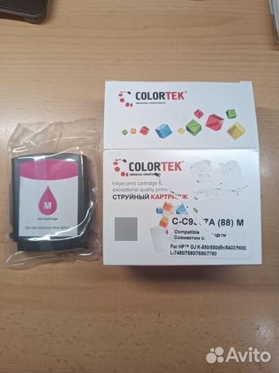 Струйные картриджи для принтера Colortec HP (88)