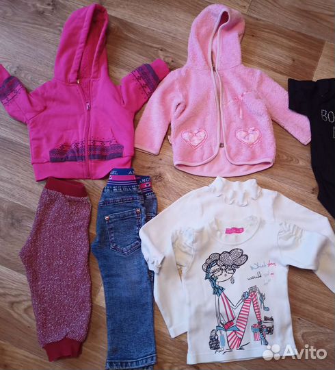Пакет вещей для девочки 74 р-р