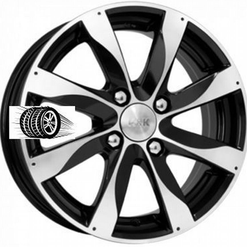 Литые диски K&K 6×R15 4×100