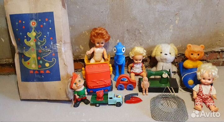 Детские игрушки СССР