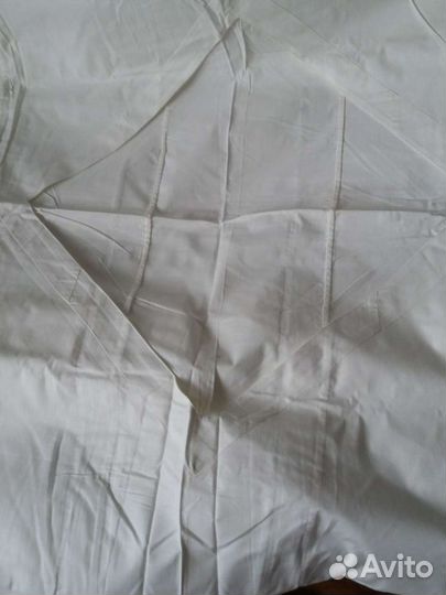 Постельное белье белое новое