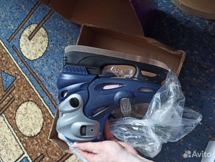 Коньки детские раздвижные