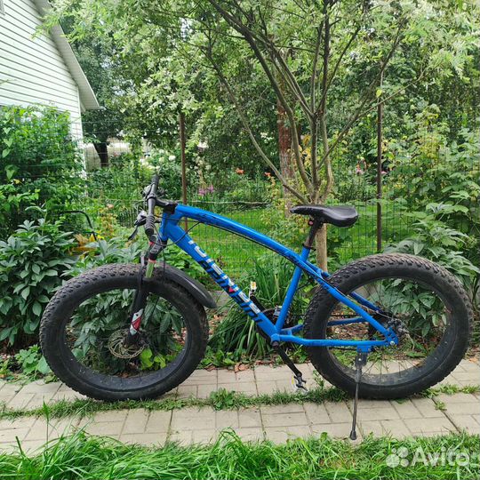 Велосипед с широкими колесами