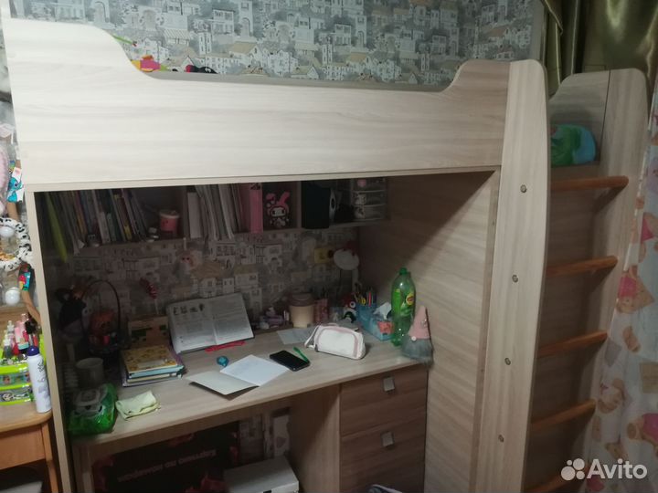 Детская кровать чердак