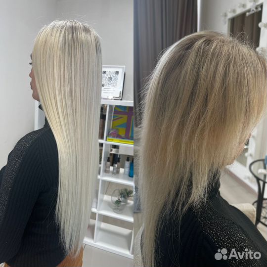 Микронаращивание волос