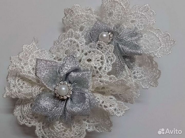 Школьные бантики ручной работы