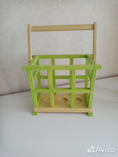 Подсвечник деревянный