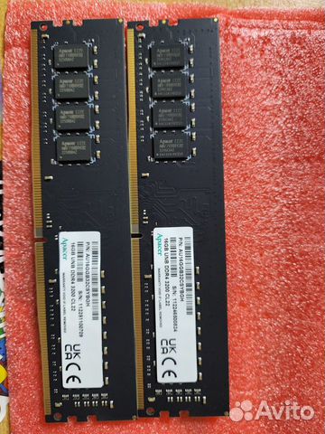 Оперативная память DDR4 Apacer 3200Мгц 32 гига�байт